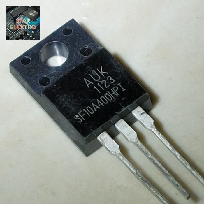 SF10A400HPI To-220f SF10A400HP1 Dioda AUK Dual Rectifier 10A 400V