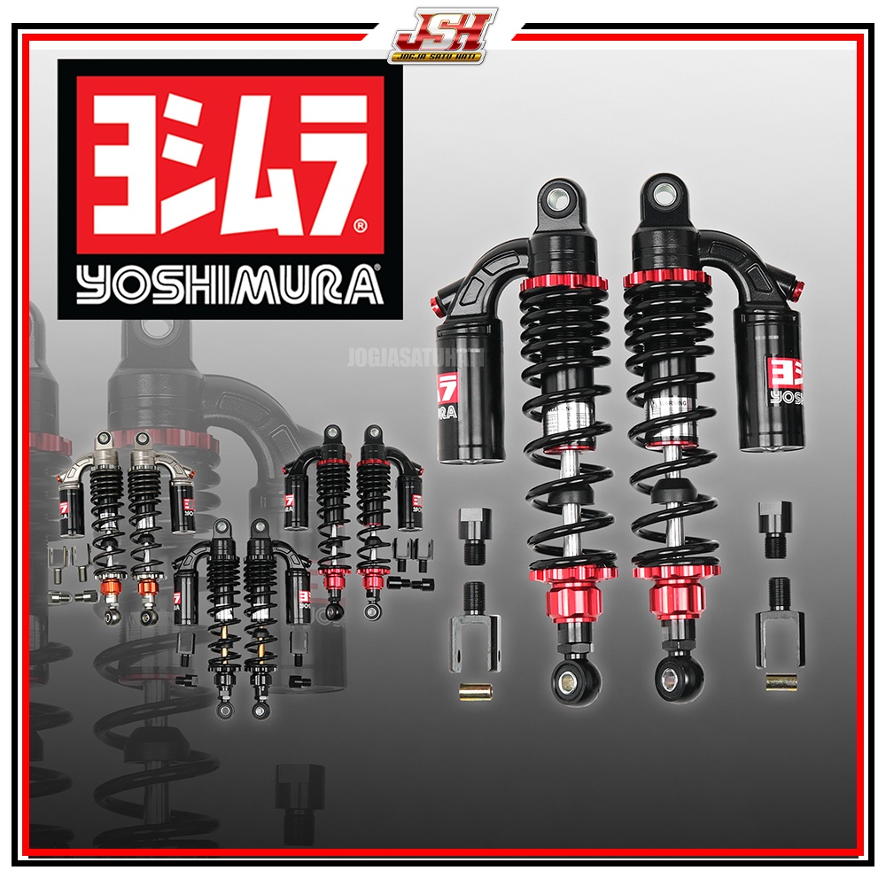 Shockbreaker Shock Belakang Yoshimura Evo Tabung Atas Bebek Matic 280mm 320mm 340mm Plus Anting Mio 