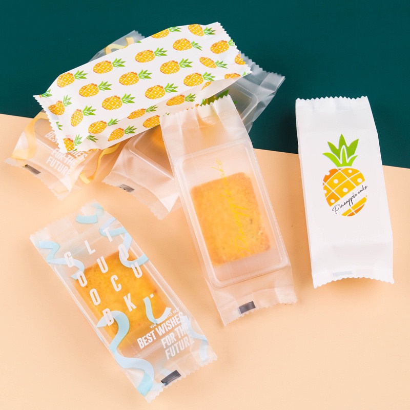 (DELIN)   (100PC) PLASTIK NASTAR TAIWAN / TRAY  NASTAR PREMIUM/ PLASTIK KUE NASTAR COOKIES / PLASTIK