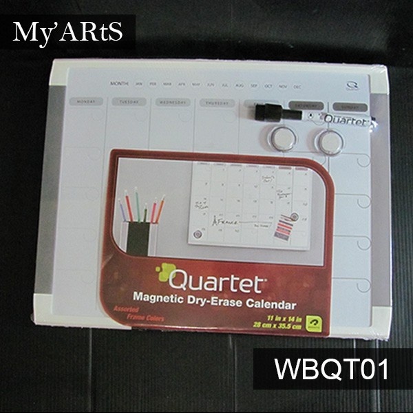 

Quartet White Frame Magnetic Planner Board 28 x 35.5 cm Whiteboard Papan Putih Jurnal