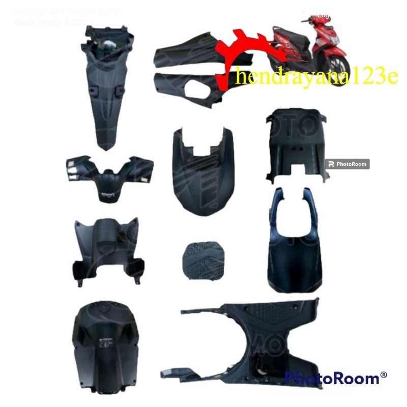 Cover Body Kasar Atas Bawah Depan Belakang Beat fi 2013 2014