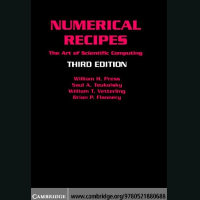 Buku Numerical Recipes Third Edition
