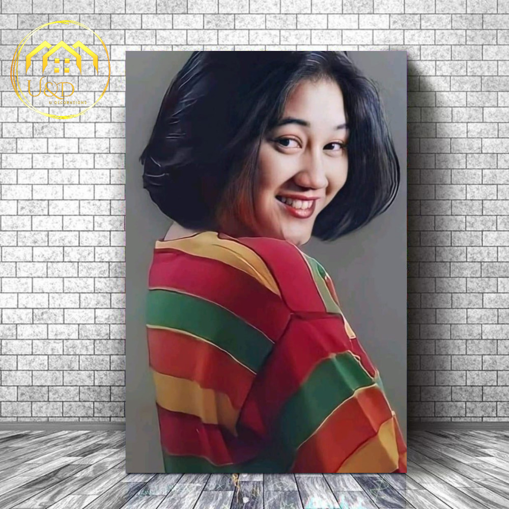 POSTER KAYU NIKE ARDILLA - POSTER NIKE ARDILA - POSTER BAND MUSISI - DEKORASI RUMAH - UKURAN 20X30 C