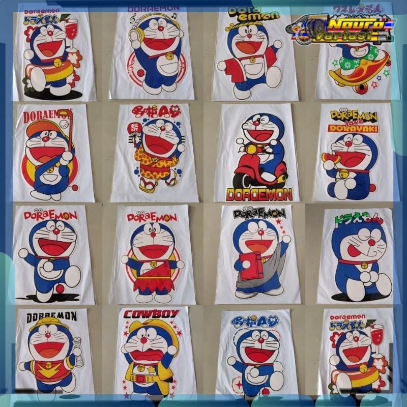 Sticker Stiker vinil dashboard Doraemon metik Mio Vario Beat Mio soul bagus