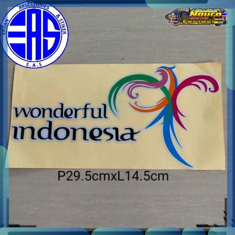 

Sticker stiker cutting wonferfull indonesia bagus