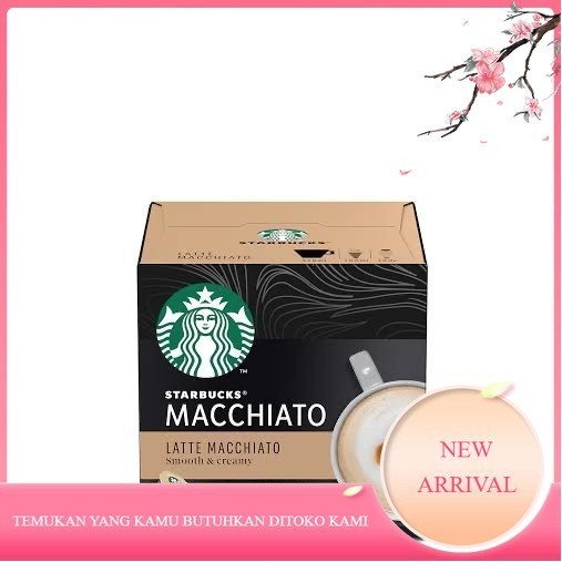 

Starbucks Latte Macchiato Nescafe Dolce Gusto Coffee Capsule Kopi