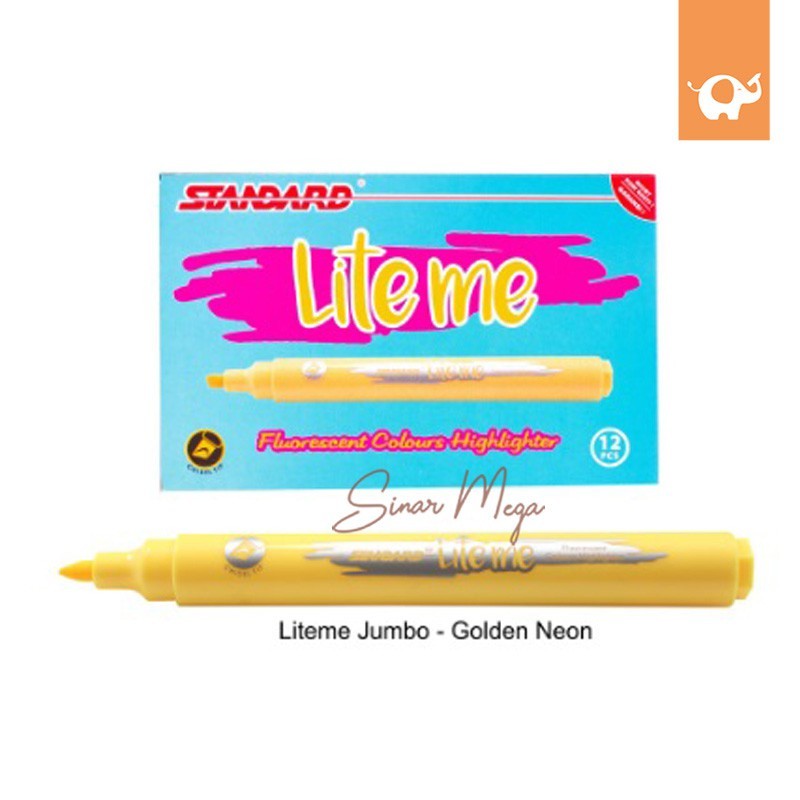 

Standard Lite Me (Chisel Tip) Highlighter Jumbo Murah Berkualitas