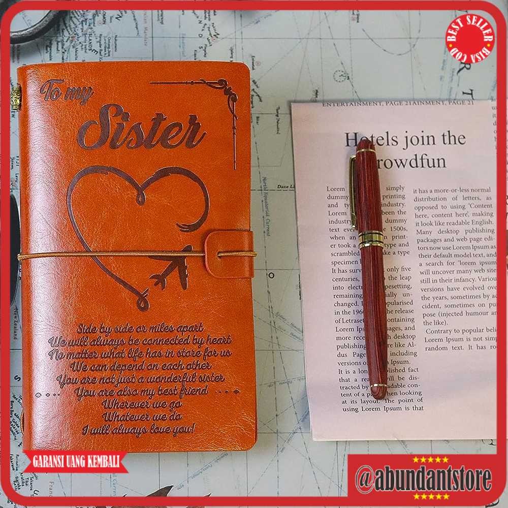 

STENLY Buku Jurnal Harian Leather Personal Diary - S680