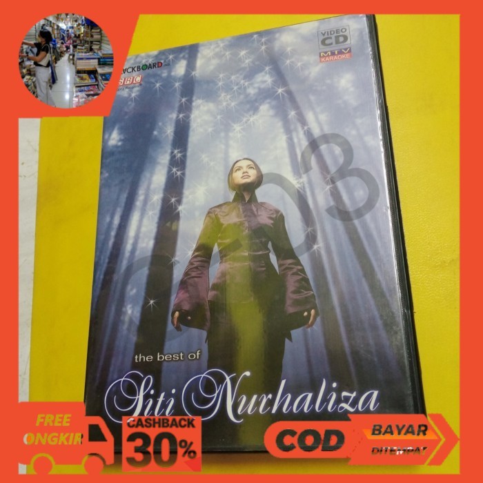 THE BEST SITI NURHALIZA-VCD ORIGINAL - D3