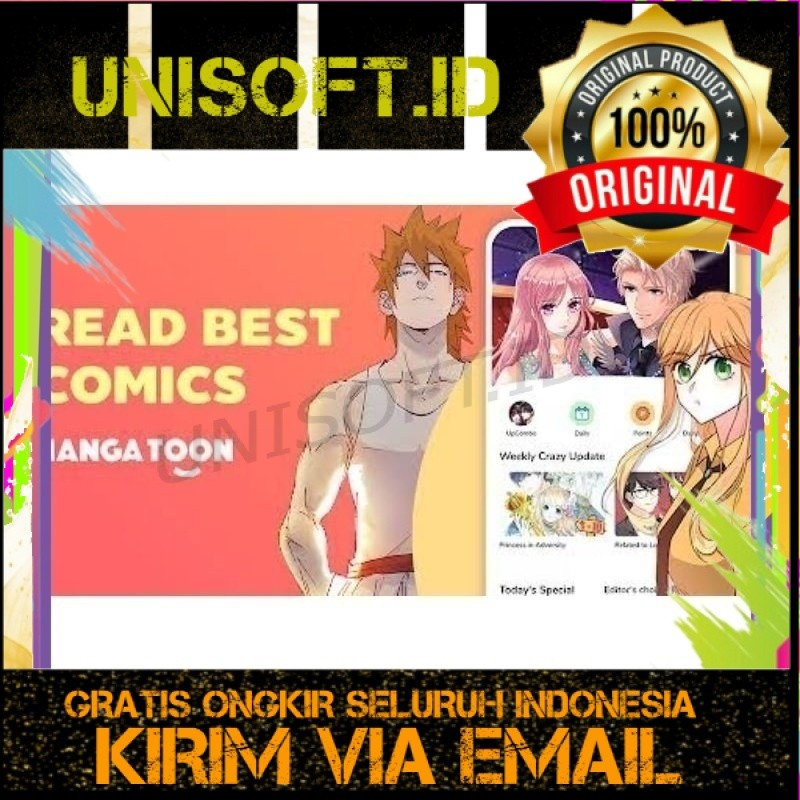 Beli 1 Gratis 1 MangaToon Pro - Software   Baca Manga Komik Jepang Versi Bahasa Inggris