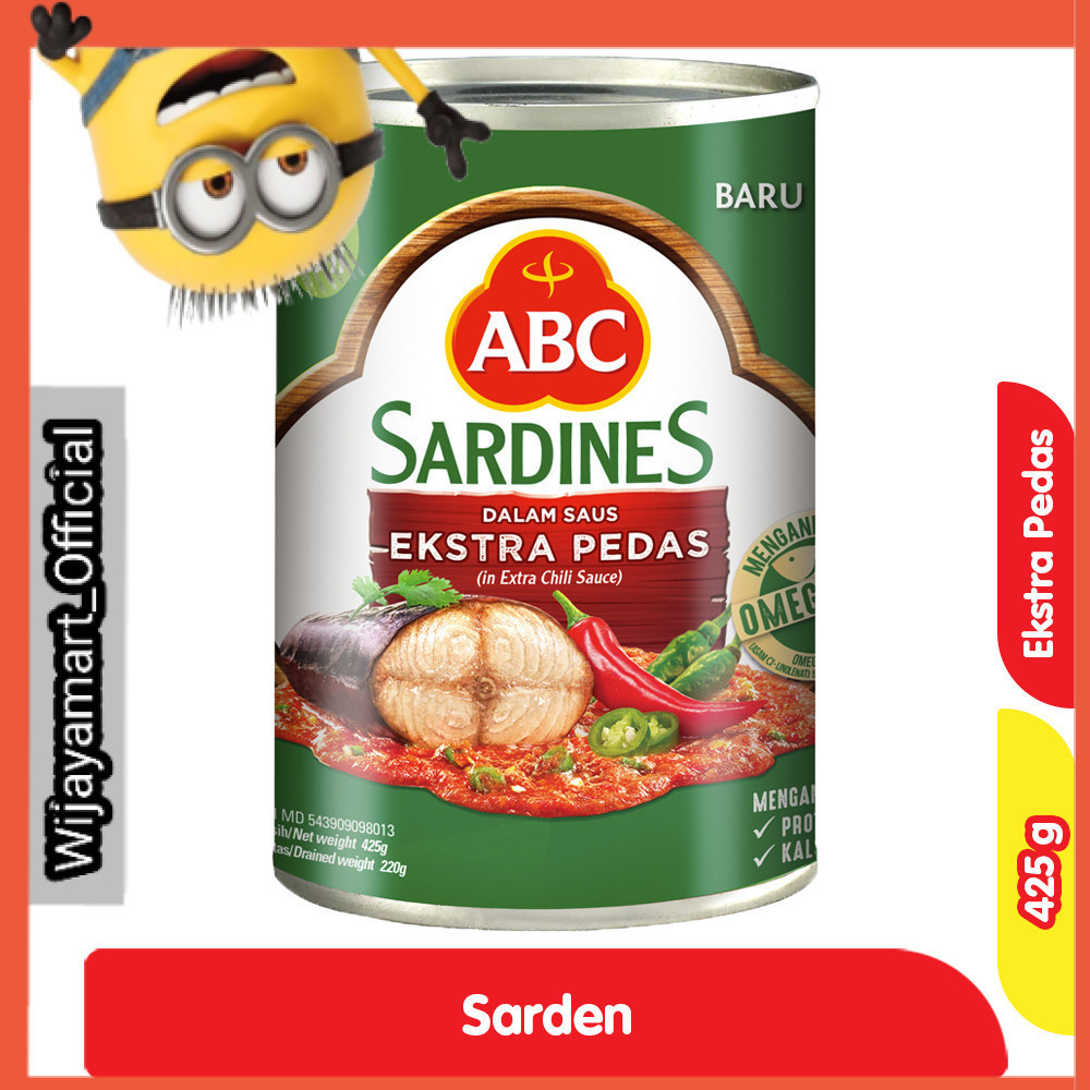 

ABC Sarden Saus Ekstra Pedas 425 g