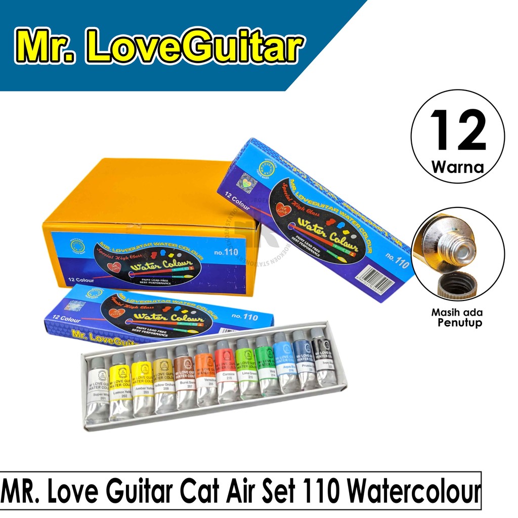 

MR. Love Guitar Cat Air Set 110 Watercolour