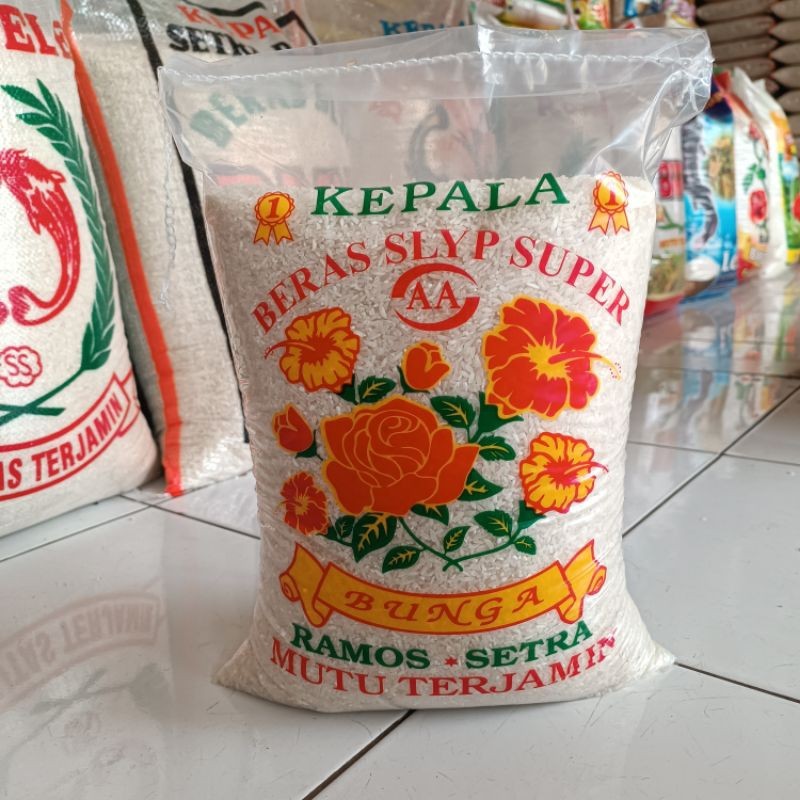 

Beras Cap Bunga Slyp Super 5Kg 10Kg 20Kg termurah