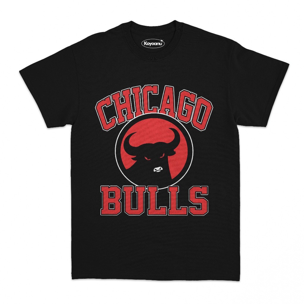 Kaos Tshirt Chicago Bulls PDIP  Pria Wanita Unisex Cotton Combed 24s Regular Fit