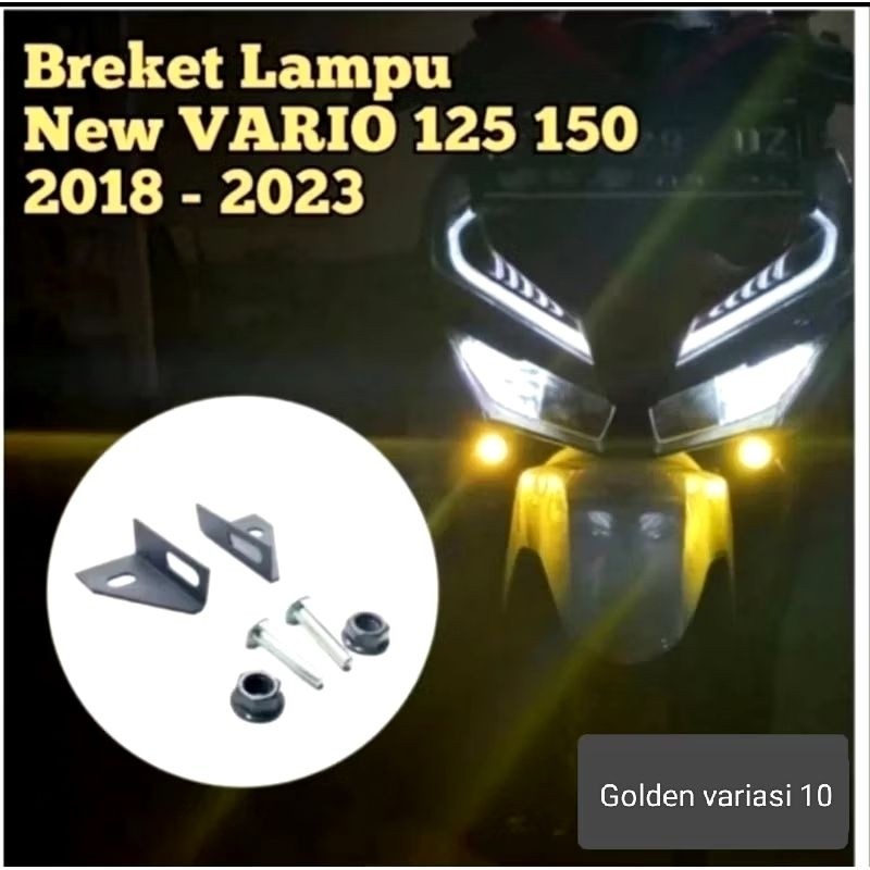 Breket Dudukan Lampu Tembak New VARIO 125 150 NEW VARIO 150 VARIO 125 150 LED