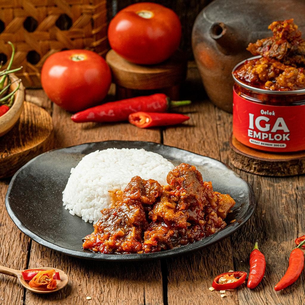

Iga Emplok Oelek (100gr) / Iga Mercon / Iga Sambal / Oseng Iga