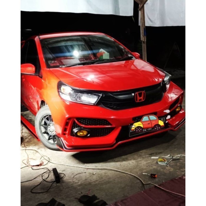 aksesoris mobil bodykit honda brio 2018 2019 2020 ONGKIRNYA MURAH LHO yo ra