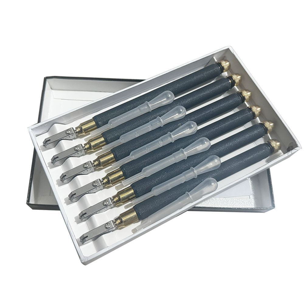 

Professional Glass Cutting Wheel Glass Cutting Hand Tool TC-17 Glass Cutter Ceramic Tile Cutter TC-17 B Toyo Type Metal Handle