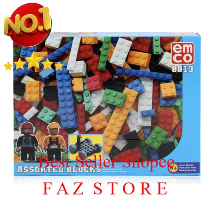 Emco Brix  Assorted Blocks 8813 Toy FAZ Store