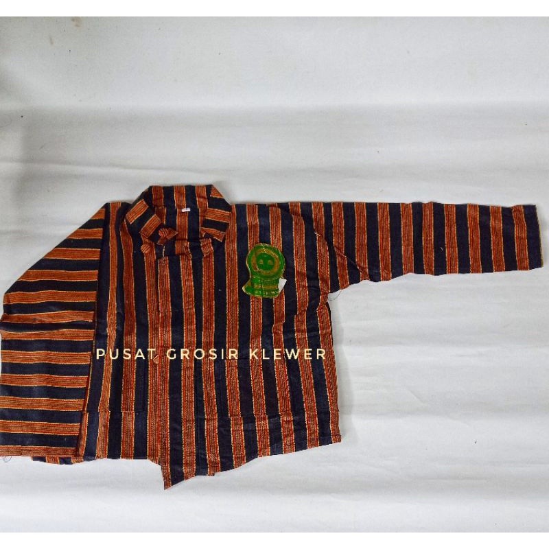 LURIK Baju Lurik Jawa / Surjan Lurik / Tradisional Jawa/ Baju Dewasa Pria / Lurik / Tenun Lurik