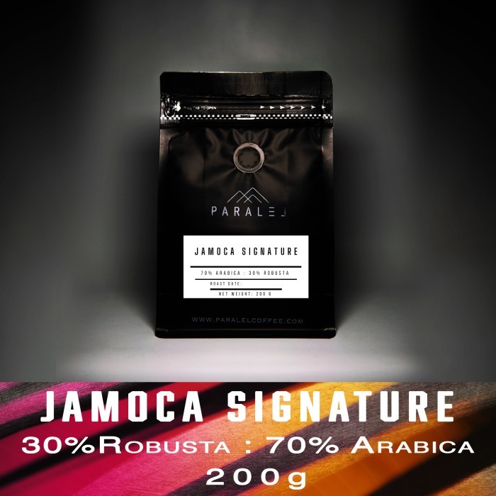 

[PROMO] Jamoca Signature 70%Arabica : 30%Robusta 200g Coffee Beans Biji Kopi - Coarse/Kasar