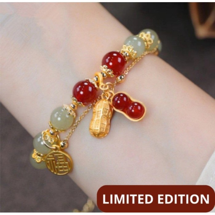 Gelang Liontin Giok  ORIGINAL | MC