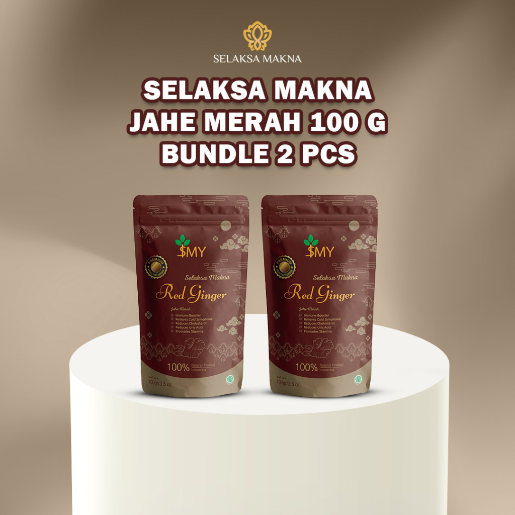 

SELAKSA MAKNA Jahe Merah Original Paket 2 Pcs