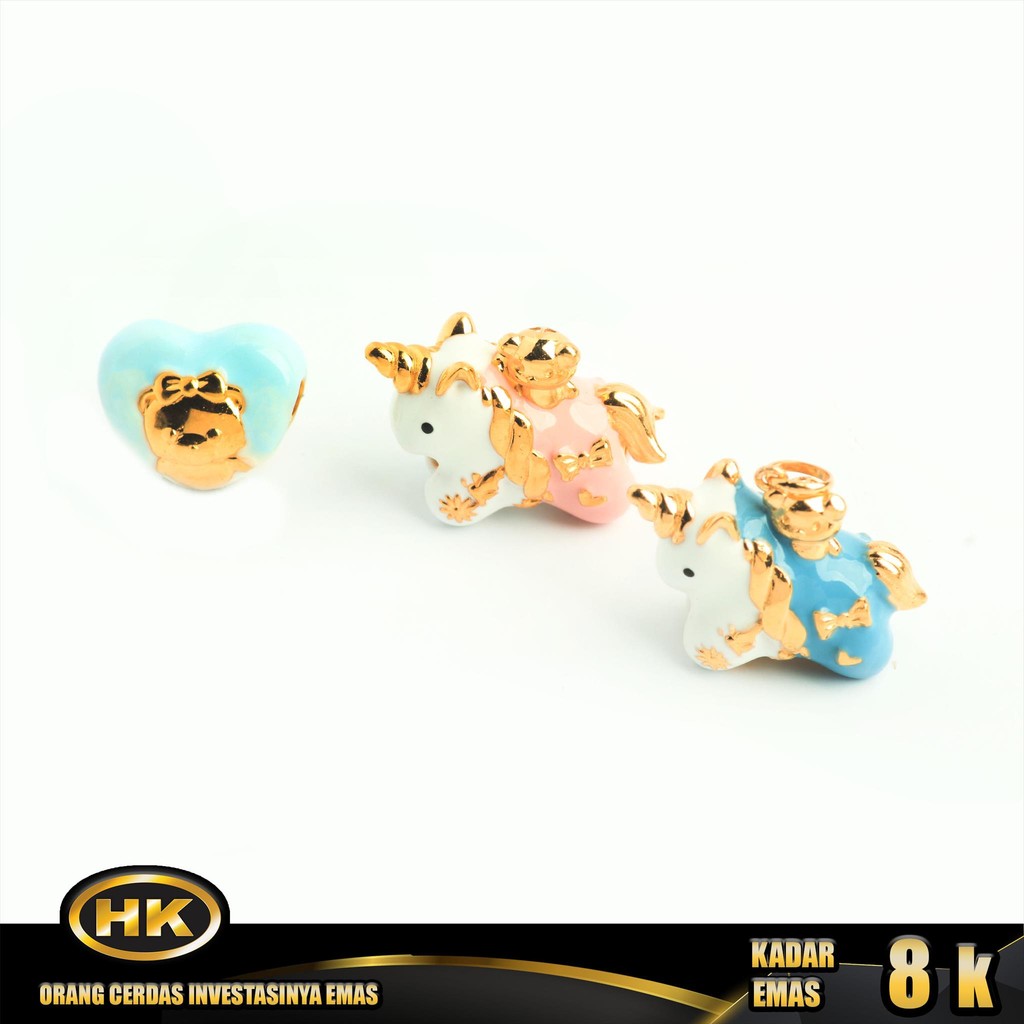 HK MUSTIKA - LIONTIN EMAS 8K - Type 212