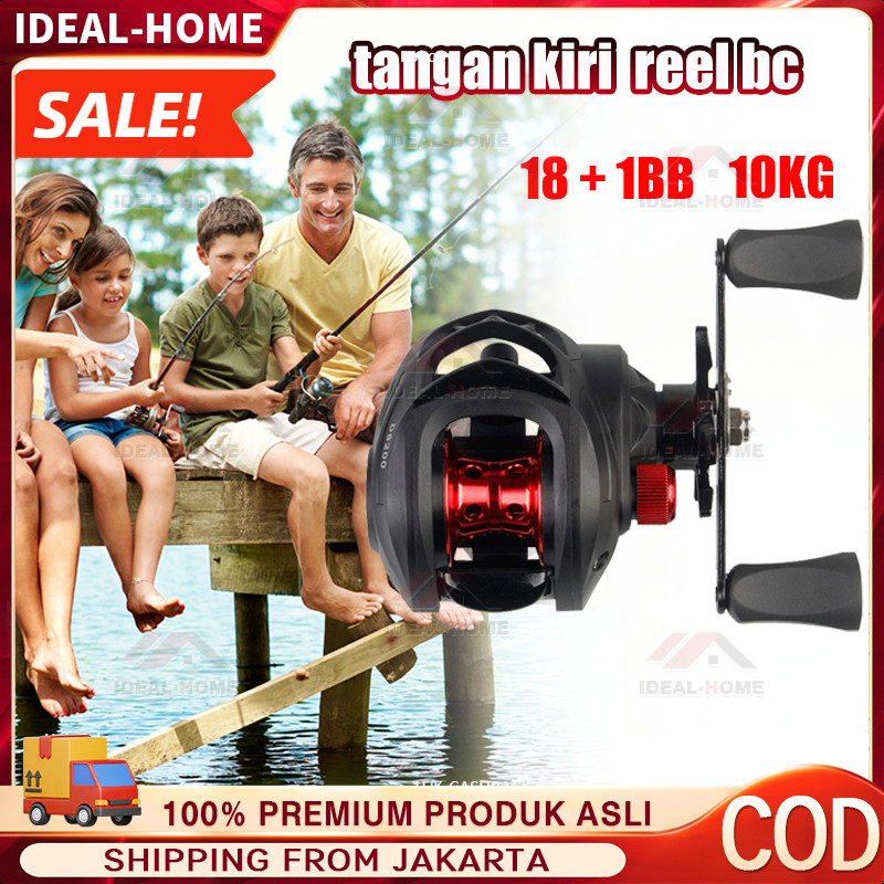 (COD)reel bc murah berkualitas / reel bc / pancing 1 set lengkap kuat / reel casting / bc casting / 