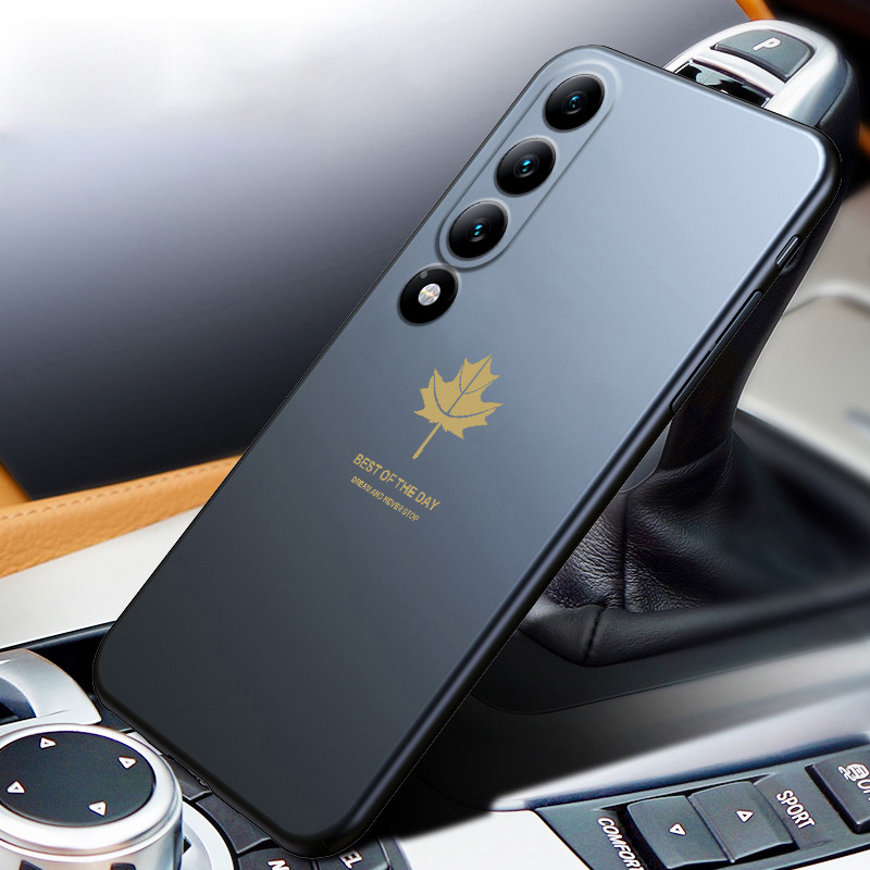 Untuk Meizu 20 Infinity Case Soft Silicone Maple Leaf Shape untuk Meizu20 Infinity Back Cover Phone 