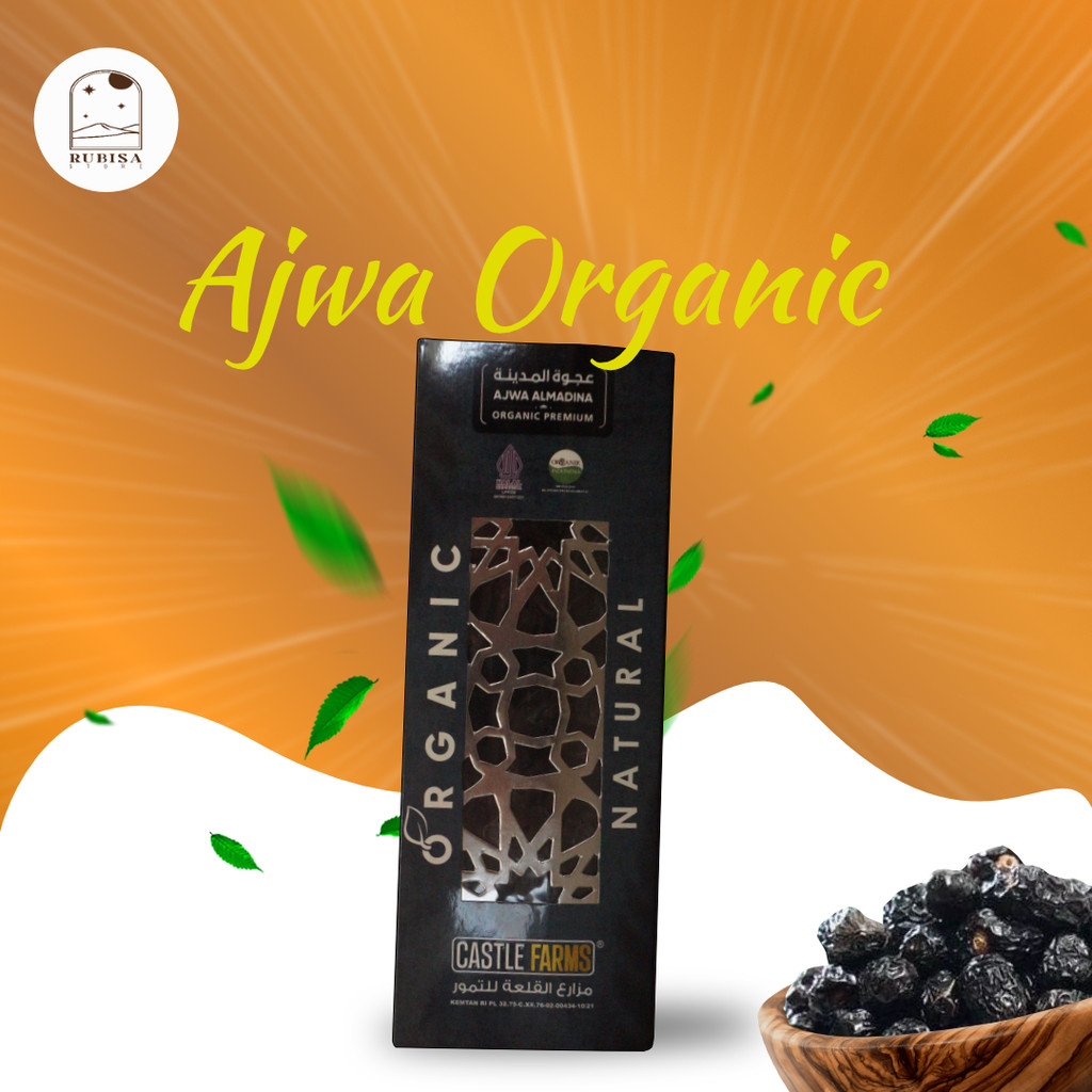 

kurma Ajwa Premium Castle Farm 500g - kurma ajwa 500 g - ajwa 500g