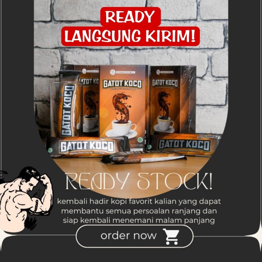 

Dr HEN - Kopi Gatot Koco by Dr Richard Lee ORIGINAL 100%