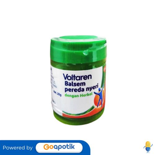 Voltaren Balsem Pereda Nyeri Dengan Herbal Pot 20 Gram