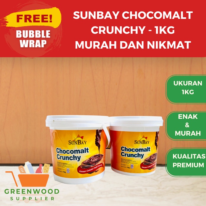 

Sunbay Selai Chocomalt Crunchy - 1KG [PREMIUM]