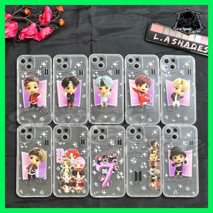 SOFT CASE BTS TINY TAN INFINIX HOT 40 HOT 40 PRO INFINIX HOT 30 HOT 30 NFC HOT 30I HOT 30 PLAY INFIN