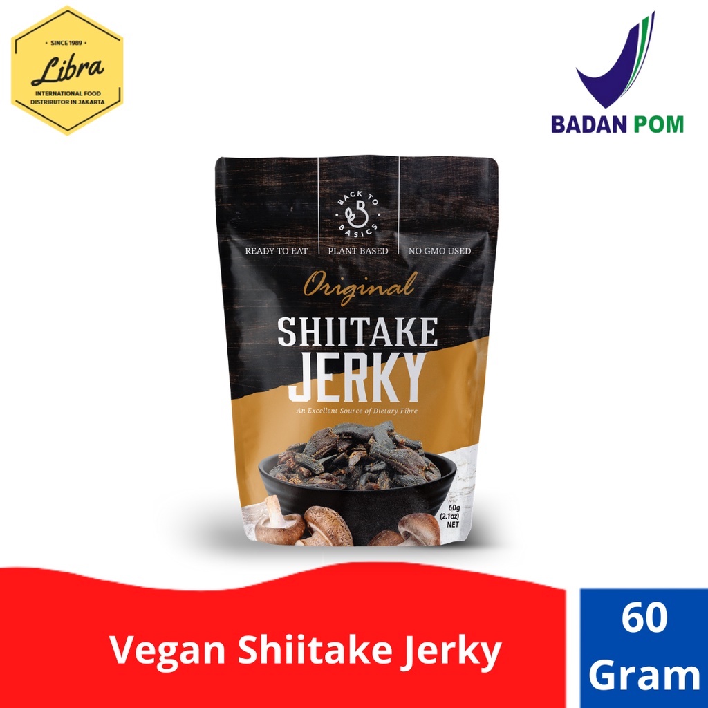 

DJ&A veggieCrispy vege Shitake Jerky 60gr