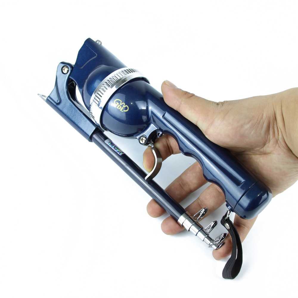 Joran Pancing Foldable Telescopic Fishing Rod 1.3M - DZZH-1/stik stick pancing/katrol pancing/joran 