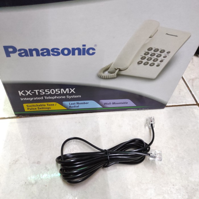 KABEL PANASONIC KX-TS 505MX TELEPON TELPON 505 MX BARU ORI