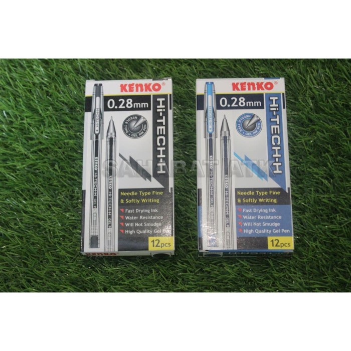 

[Ready] KENKO PULPEN HI -TECH 0.28 mm / KENKO PULPEN MURAH / KENKO HI - TECH - Hitam
