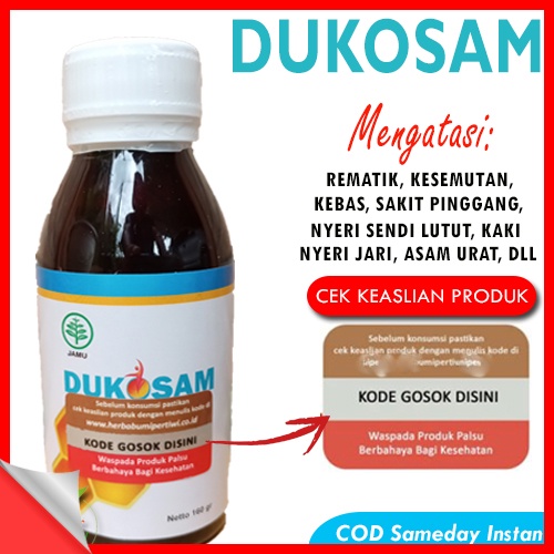 [100% ORIGINAL]   -  MADU DUKOSAM ASLI MADU DUKOSAM ORIGINAL Madu Asam Urat Kolesterol Tinggi Lemak 