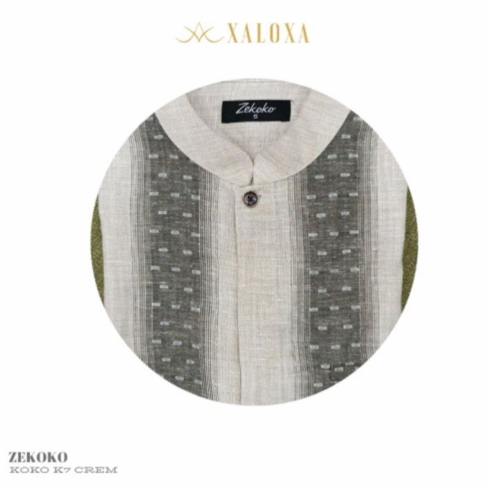 ✨NEW✨ -Xaloxa Zekoko K3 Pakaian Muslim Atasan Pria - Abu, S- 1.2.23