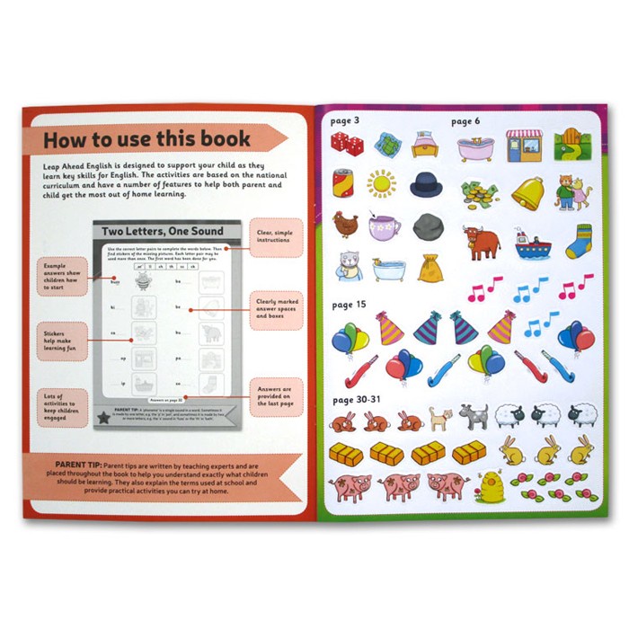 

English Leap Ahead Workbook Home Learning Made Fun With Fun Activitie