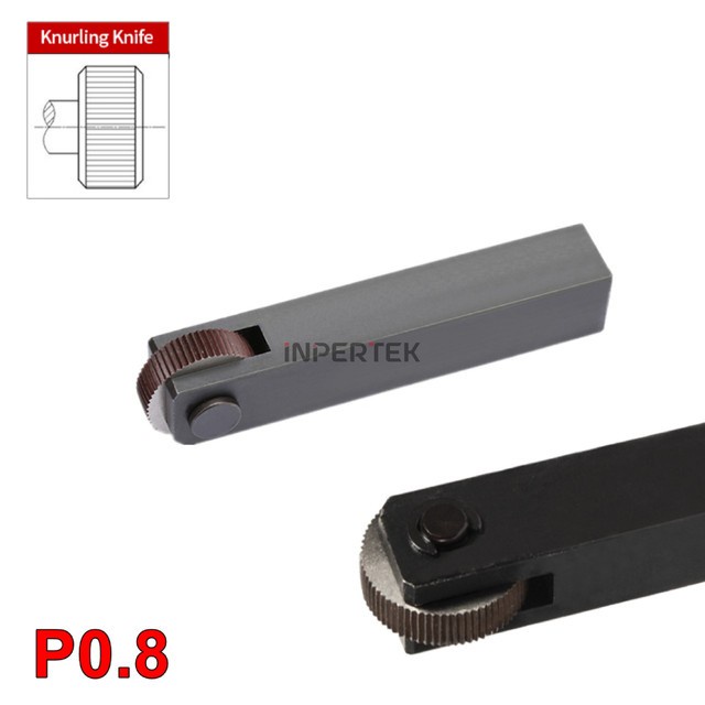 Knurling 0.8 mm Roda Mata Kartel 0.8mm Lurus Pembuat Besi Tidak Licin