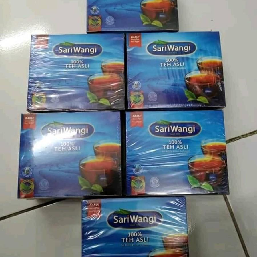 

SARIWANGI TEH ASLI TEH CELUP 4 KOTAK (1 KOTAK ISI 4PCS) TEH SARI WANGI TEH ASLI - HOPISHOP88