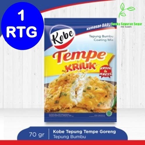 

NEW PromoTermurah TERMURAH Tepung Bumbu Kobe Varian Tempe Kriuk 70 Gr 1 Renteng 10 Sach