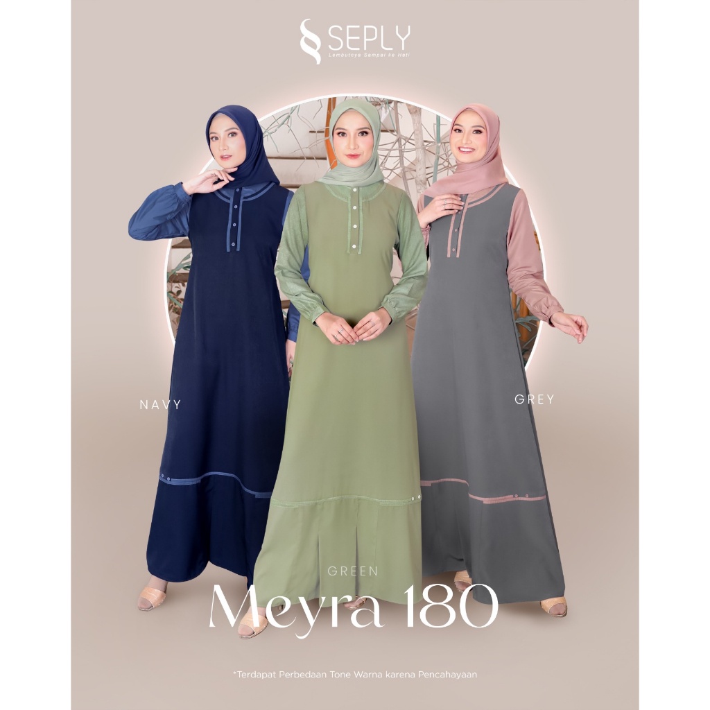Seply Gamis Daily Meyra 180 Dress Gamis