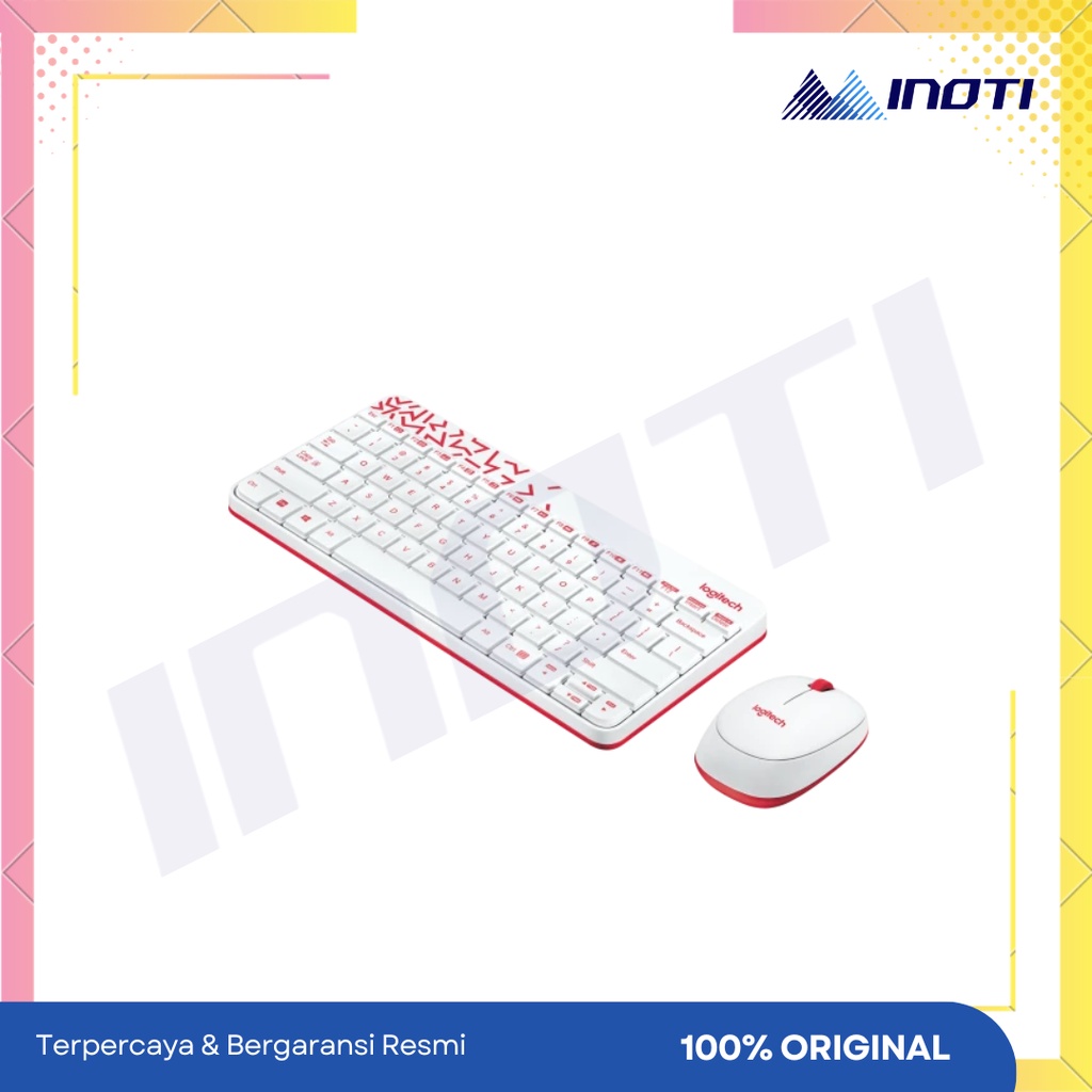 Logitech MK240 Wireless Keyboard dan Mouse