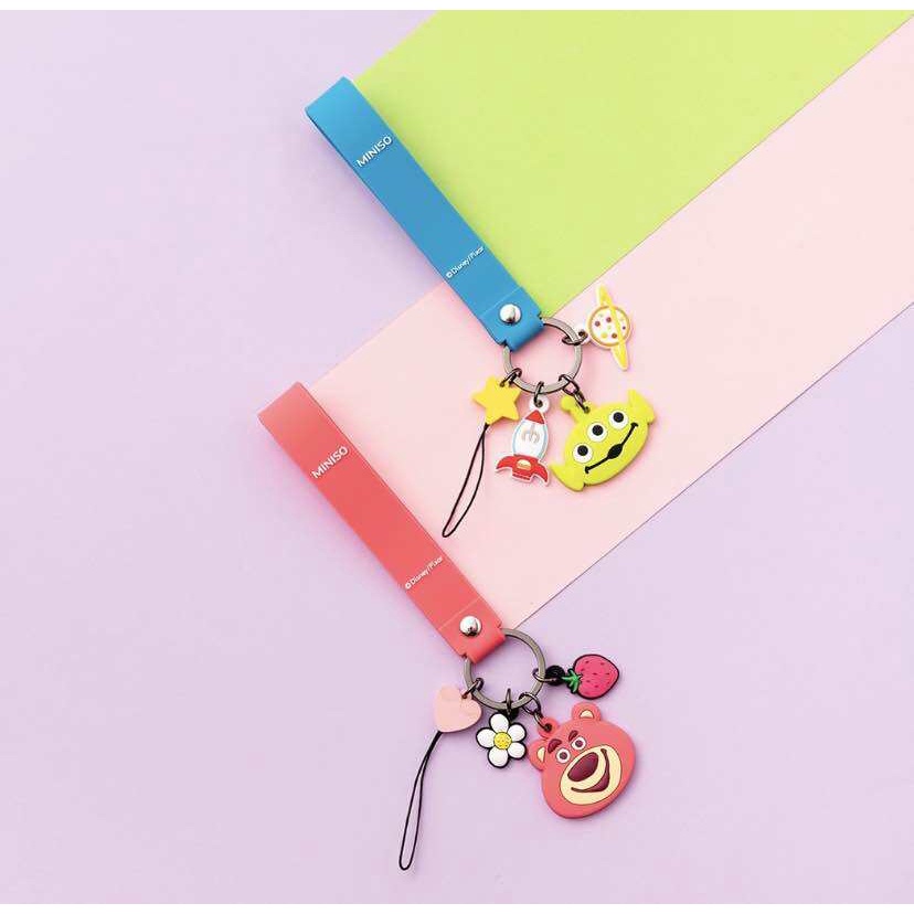 MINISO Gantungan Kunci Lucu Motif Toy Story / Toy Story Collection Phone Charm Strap