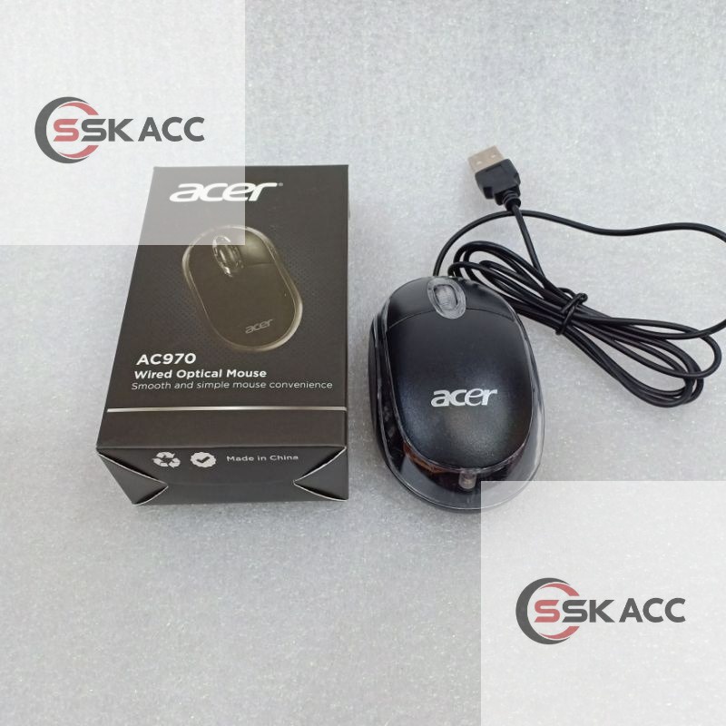 Mouse Kabel USB Acer PC Notebook Komputer Aksesoris Mouse Usb Kabel Mouse Wired