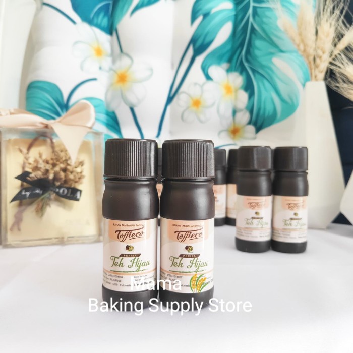 

Promo Best Seller TOFFIECO Perisa Perasa Green Tea Teh Hijau Essence Flavour 25 gr Wangi